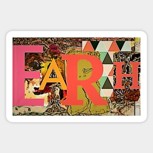 Elemental Earth Art - Zen Sticker Sticker